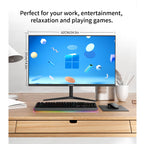 GreBear 27-inch IPS Panel PC Monitors FHD 1080p 75Hz LED Display Home Office Desktop Screen, HDMI, VGA, Flicker