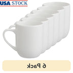 12oz Glazed Stoneware Mug Set of 6