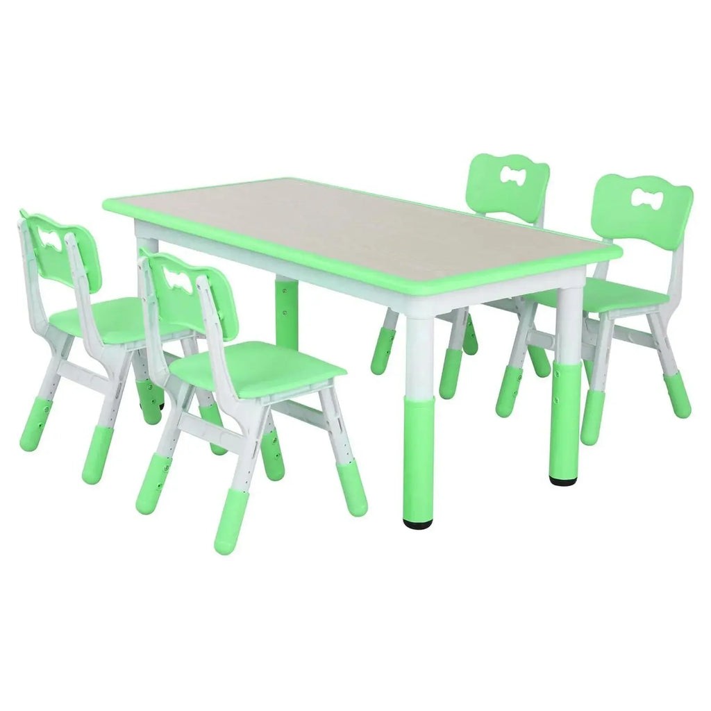 Kids Table and 4 Chairs Set