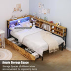 Twin Daybed Frame with Storage