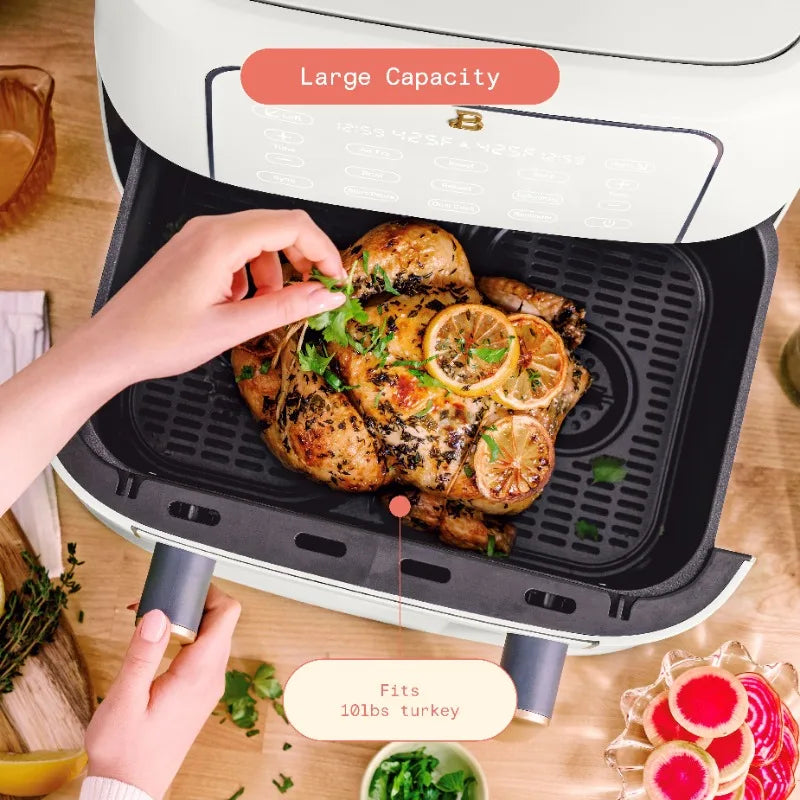 Beautiful 9 QT Tri-Zone Air Fryer