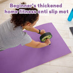Anti-Slip & Thick Yoga Mat Combo