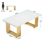 Tribesigns Modern Office Desk