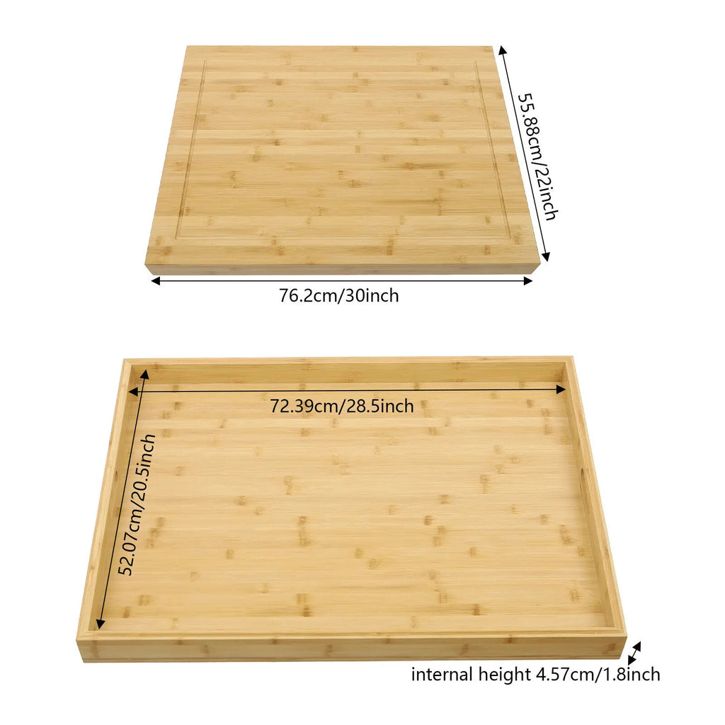 11.02 lbs. Pine Wood Stovetop Cover