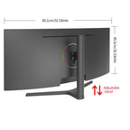 Gawfolk Monitor 34'' 144Hz Bandfish Screen Curved