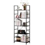 JHK 5 Tier Bookcase Bookshelf