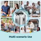 Simzlife Countertop Ice Maker with Handle
