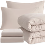 Ntbay 5 Piece Bedding Comforter Set
