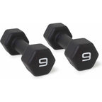 9lb Pair Neoprene Dumbbells