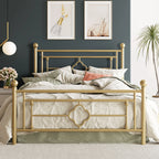 HOOMIC 14 Inch Metal Platform Bed Frame