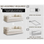 King Size Fold Out Corduroy Sofa Bed