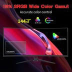 Gawfolk Monitor 34'' 144Hz Bandfish Screen Curved