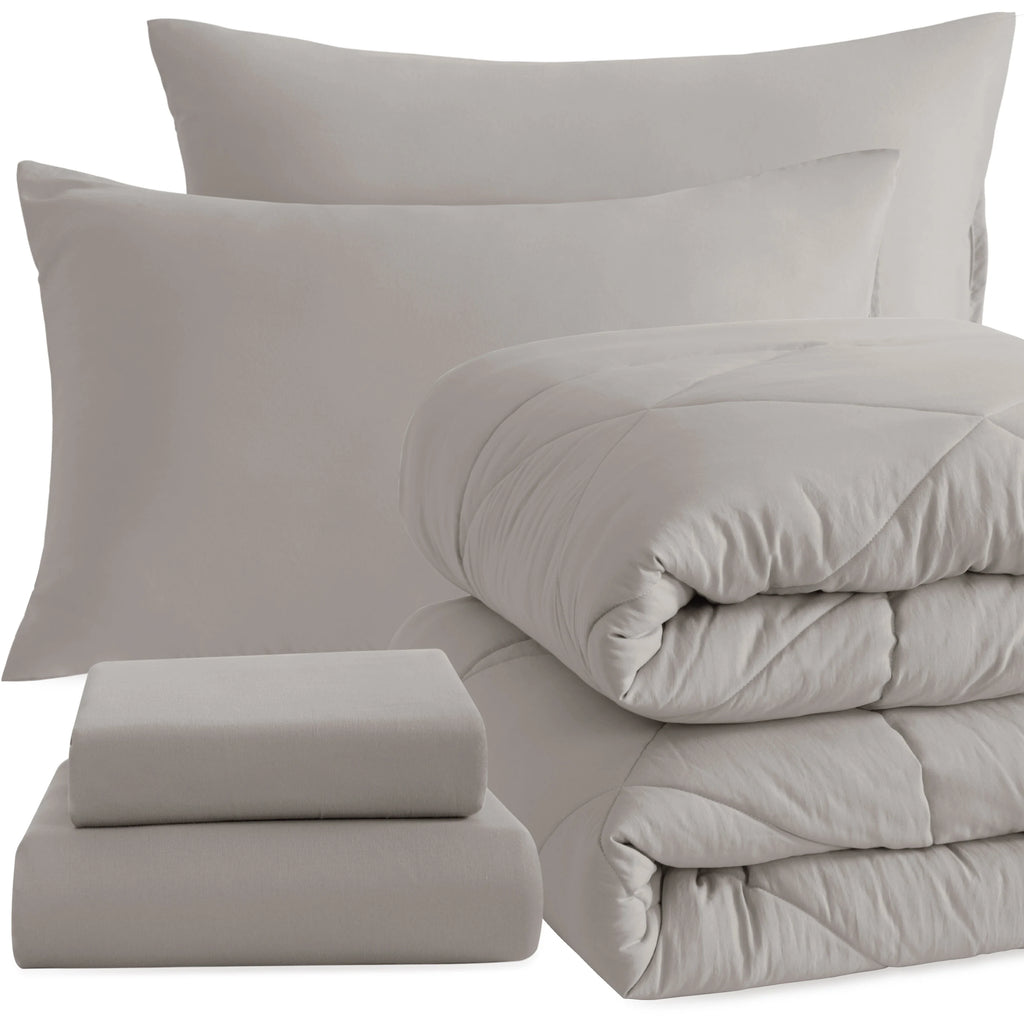 Ntbay 5 Piece Bedding Comforter Set