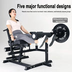 Sitting Posture Leg Flexion Extension Bending