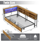 Twin Daybed Frame with Storage