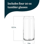 Classic Can XL Set of Drinking Glasses
