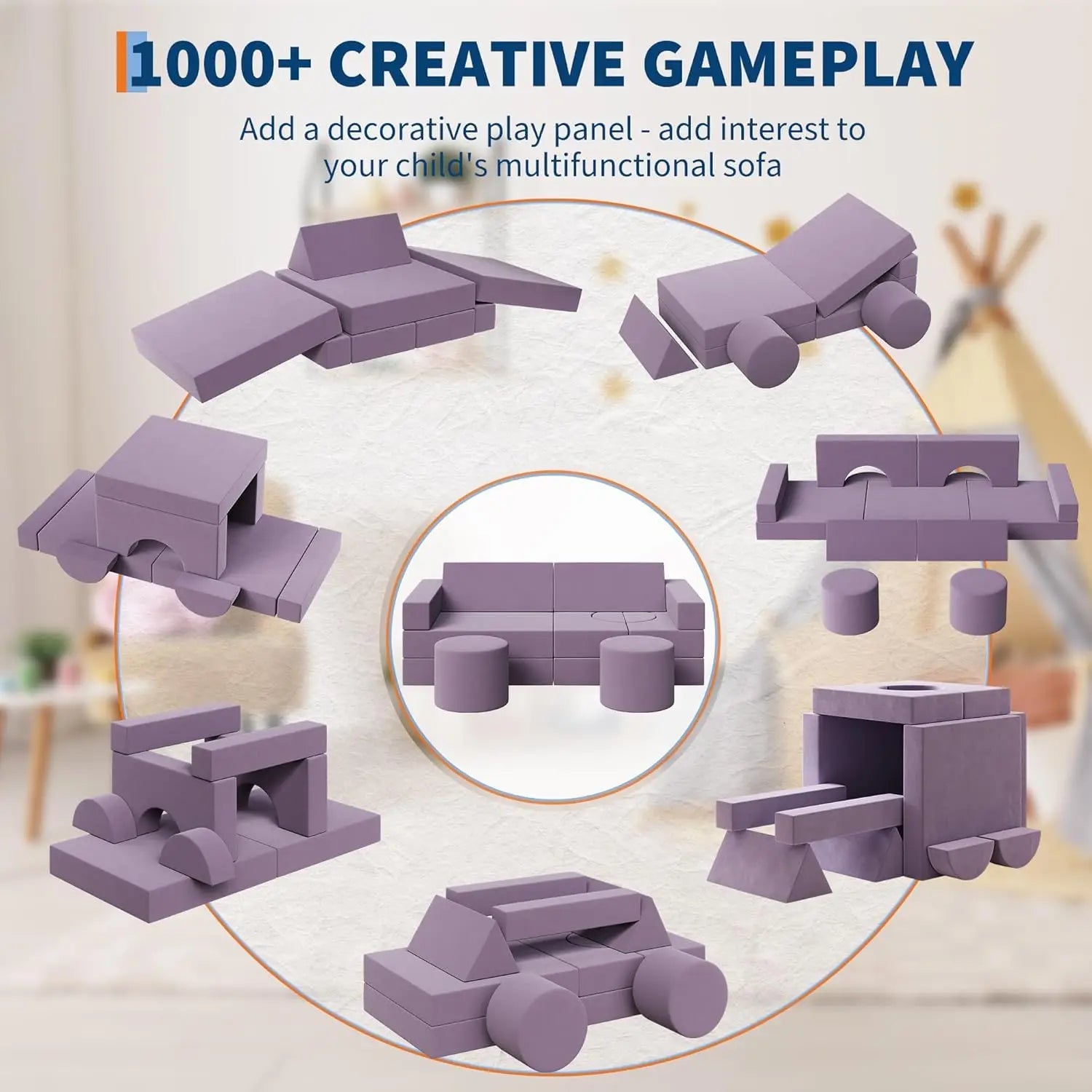 Kids Modular Play Couch