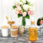 4pcs Bamboo Bathroom Accessories Set