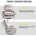 Overstuffed Electric Massage Recliner