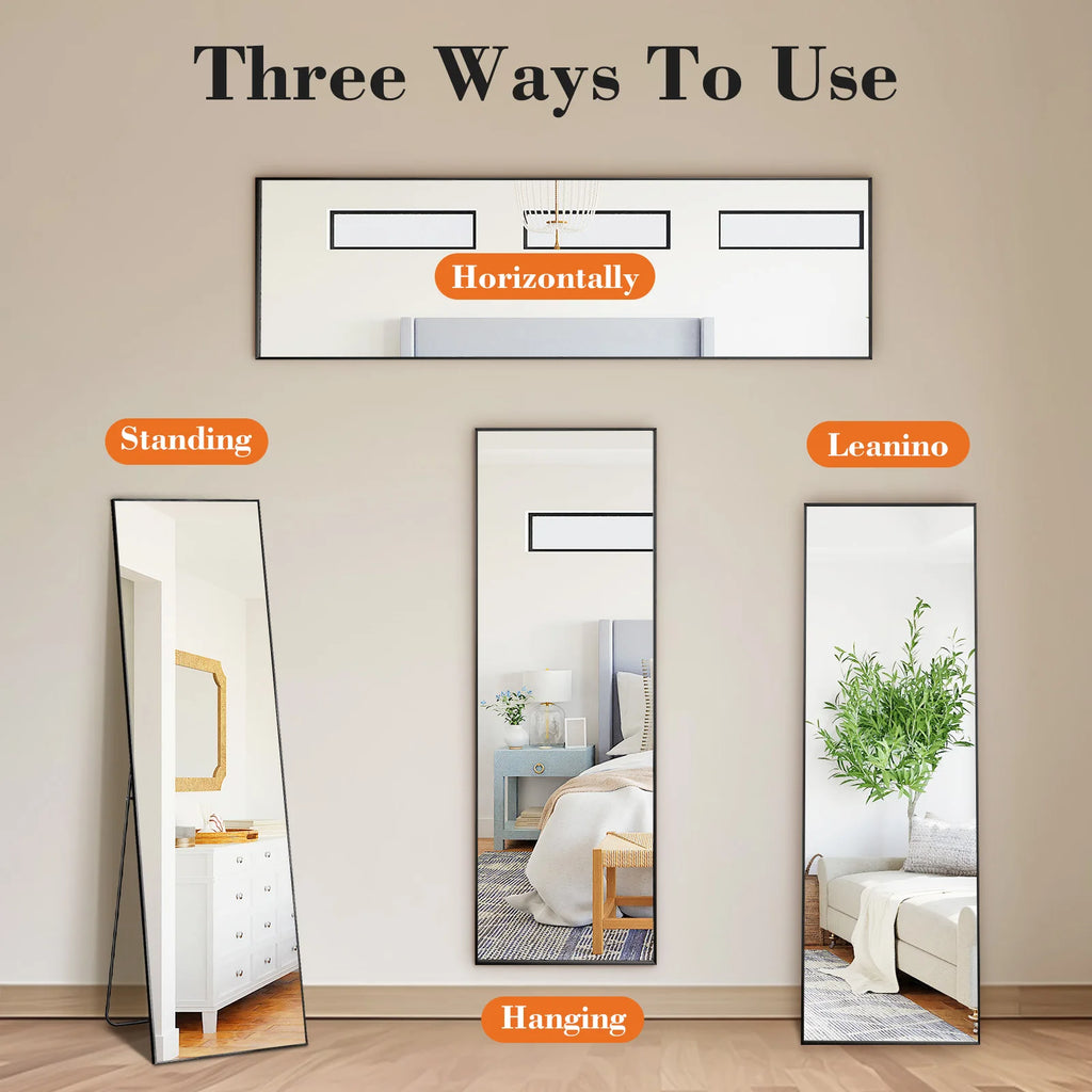 JHK 64"x21" Full Body Wall Mirror