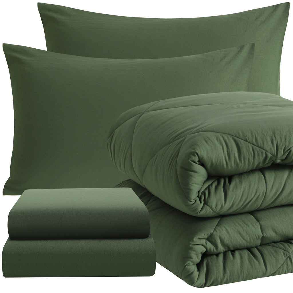 Ntbay 5 Piece Bedding Comforter Set