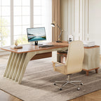 Tribesigns 78" Large L-Shaped Executive Desk