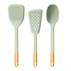 Beautiful 3-Piece Silicone Kitchen Utensil Tool Set