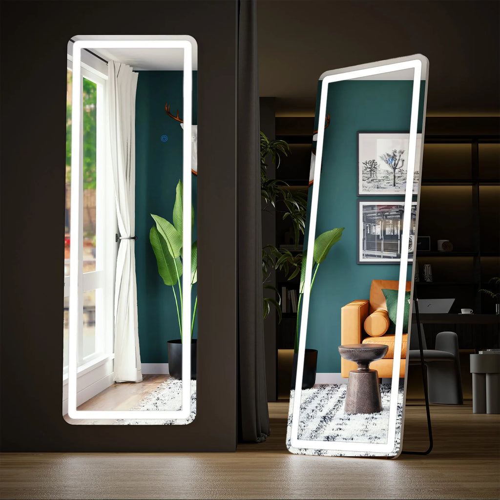 JHK Led 64"x21" Full Length Mirror