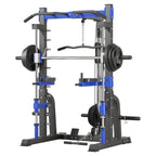 Smith machine gantry fitness equipment