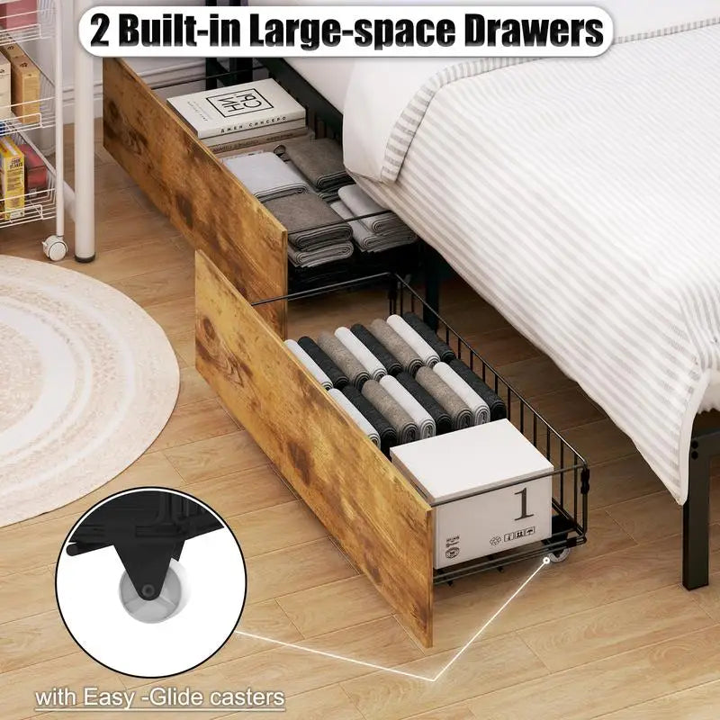Twin Daybed Frame with Storage