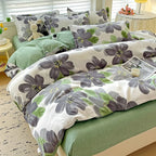 4pcs, 100% cotton bedding set