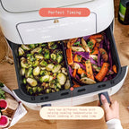 Beautiful 9 QT Tri-Zone Air Fryer