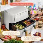Beautiful 9 QT Tri-Zone Air Fryer