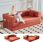 King Size Fold Out Corduroy Sofa Bed