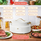 Beautiful 10, 6 Qt Electric Multi-Cooker