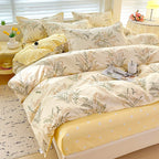 4pcs, 100% cotton bedding set
