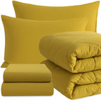 Ntbay 5 Piece Bedding Comforter Set