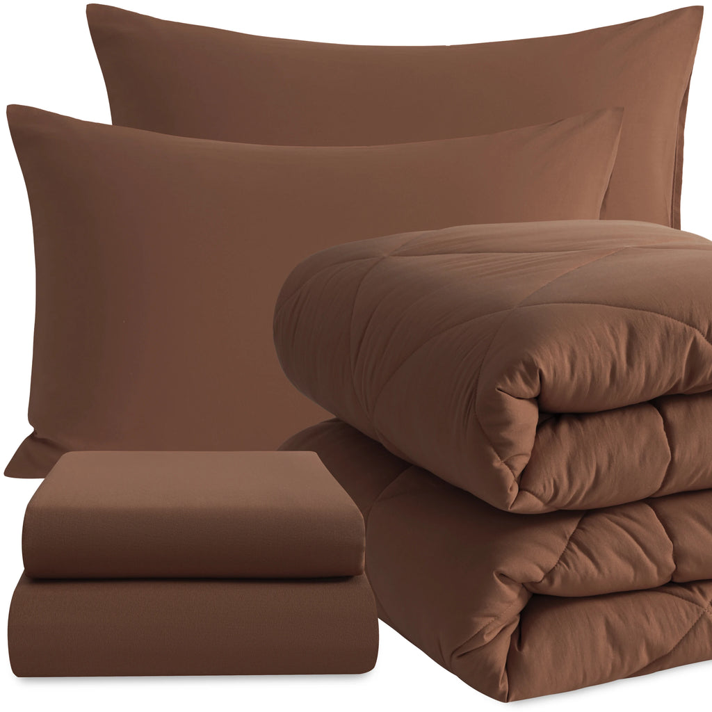 Ntbay 5 Piece Bedding Comforter Set