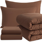 Ntbay 5 Piece Bedding Comforter Set